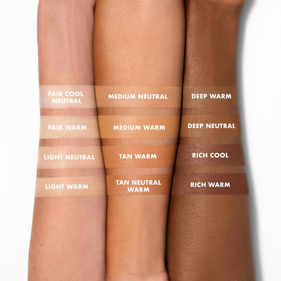 E.L.F. Halo Glow Powder Filter, Ultra-Fine Finishing Powder, Smooths The Look Of Pores & Fine Lines, Creates A Soft-Focus Glow, Vegan & Cruelty-Free, Fair Warm