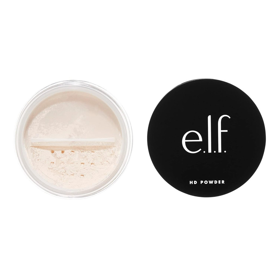 E.L.F. High Definition Powder, Loose Powder, Lightweight, Long-Lasting, Creates Soft Focus Effect, Masks Fine Lines & Imperfections, 0.28 Oz, Soft Luminance
