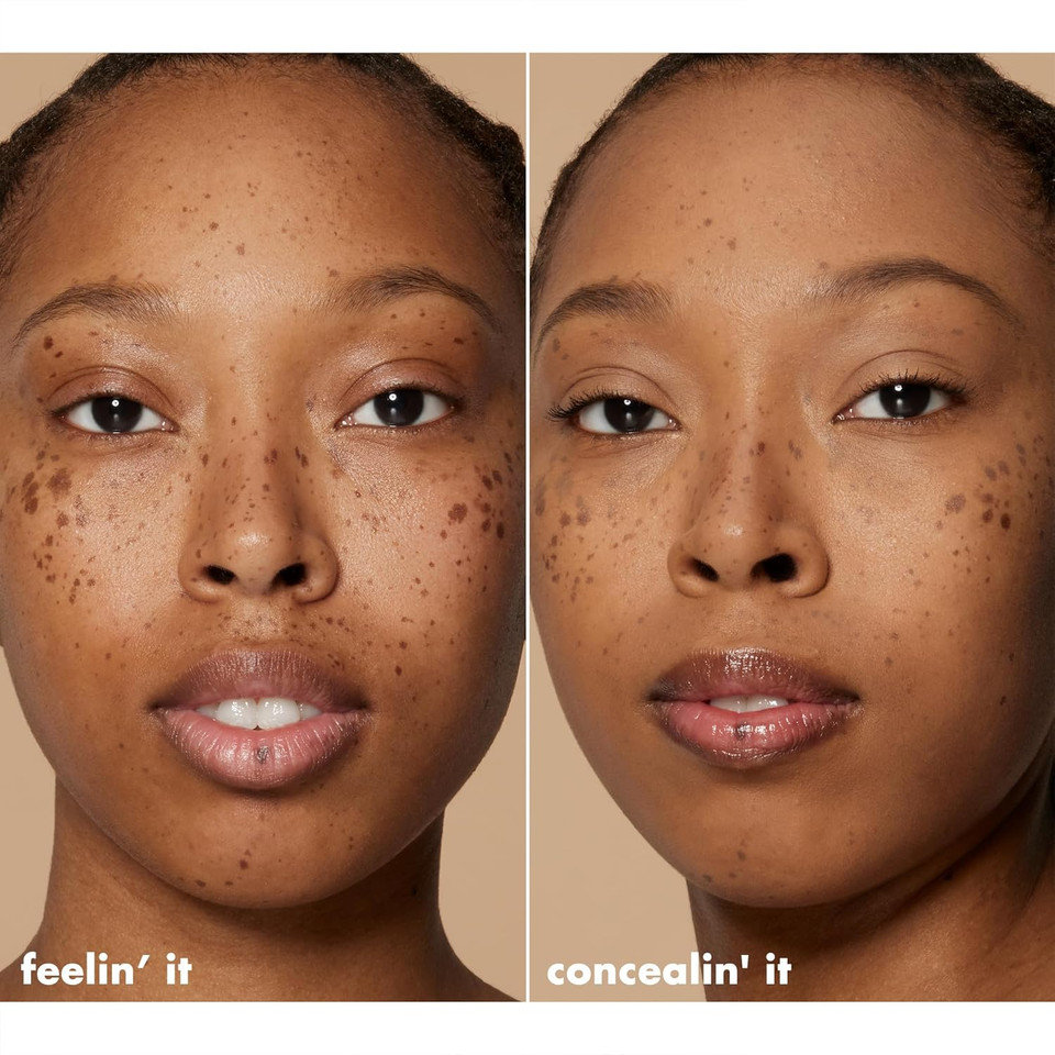 E.L.F. Hydrating Camo Concealer, Covers Blemishes & Under-Eye Circles, Full-Coverage & Delivers A Satin Finish, Vegan & Cruelty-Free, Deep Chestnut