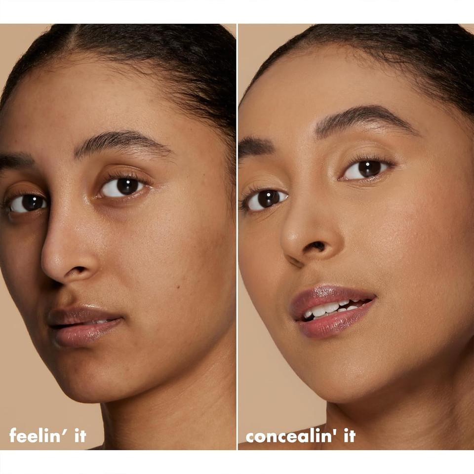 E.L.F. Hydrating Camo Concealer, Covers Blemishes & Under-Eye Circles, Full-Coverage & Delivers A Satin Finish, Vegan & Cruelty-Free, Medium Warm