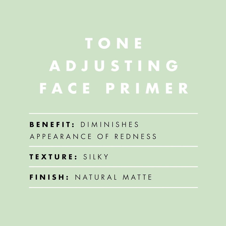 E.L.F. Tone Adjusting Face Primer, Makeup Primer For Neutralizing Uneven Skin Tones & Redness, Grips Makeup To Last, Vegan & Cruelty-Free, Large