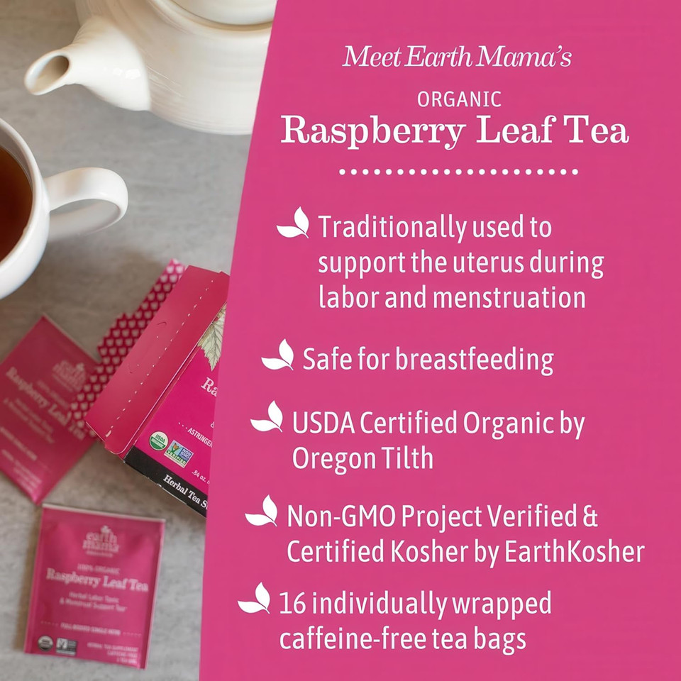 Earth Mama Organic Milkmaid® Tea | Lactation Support Herbal Tea Bags For Breastfeeding, Decaf Lactation Supplement For Increased Breast Milk Production, With Milk Thistle & Fenugreek (16-Count, 2Pk)