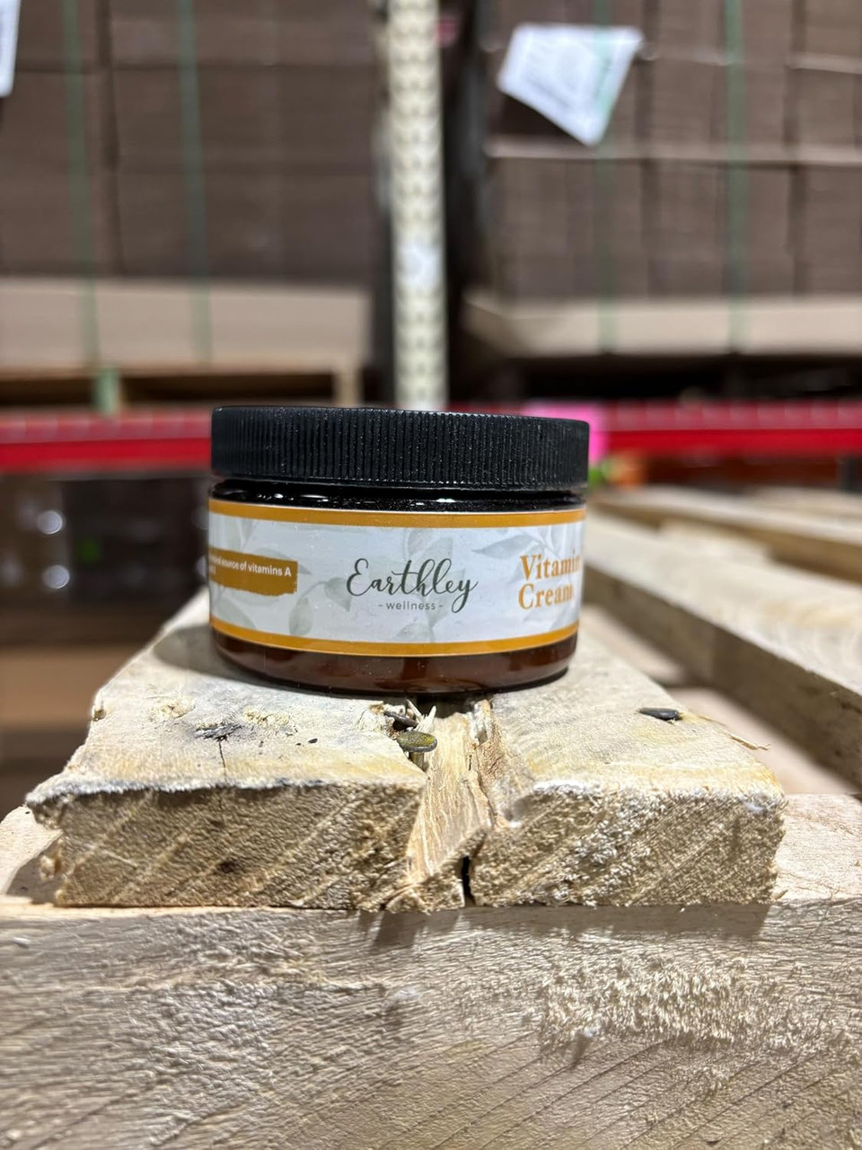 Earthley Wellness Vitamin D Cream, Natural Topical Vitamin D With Vitamins A, D, & K2, Heart Health, Skin Health, And Pregnancy, Cod Liver Oil Base (4 Oz, Vitamin D Cream)