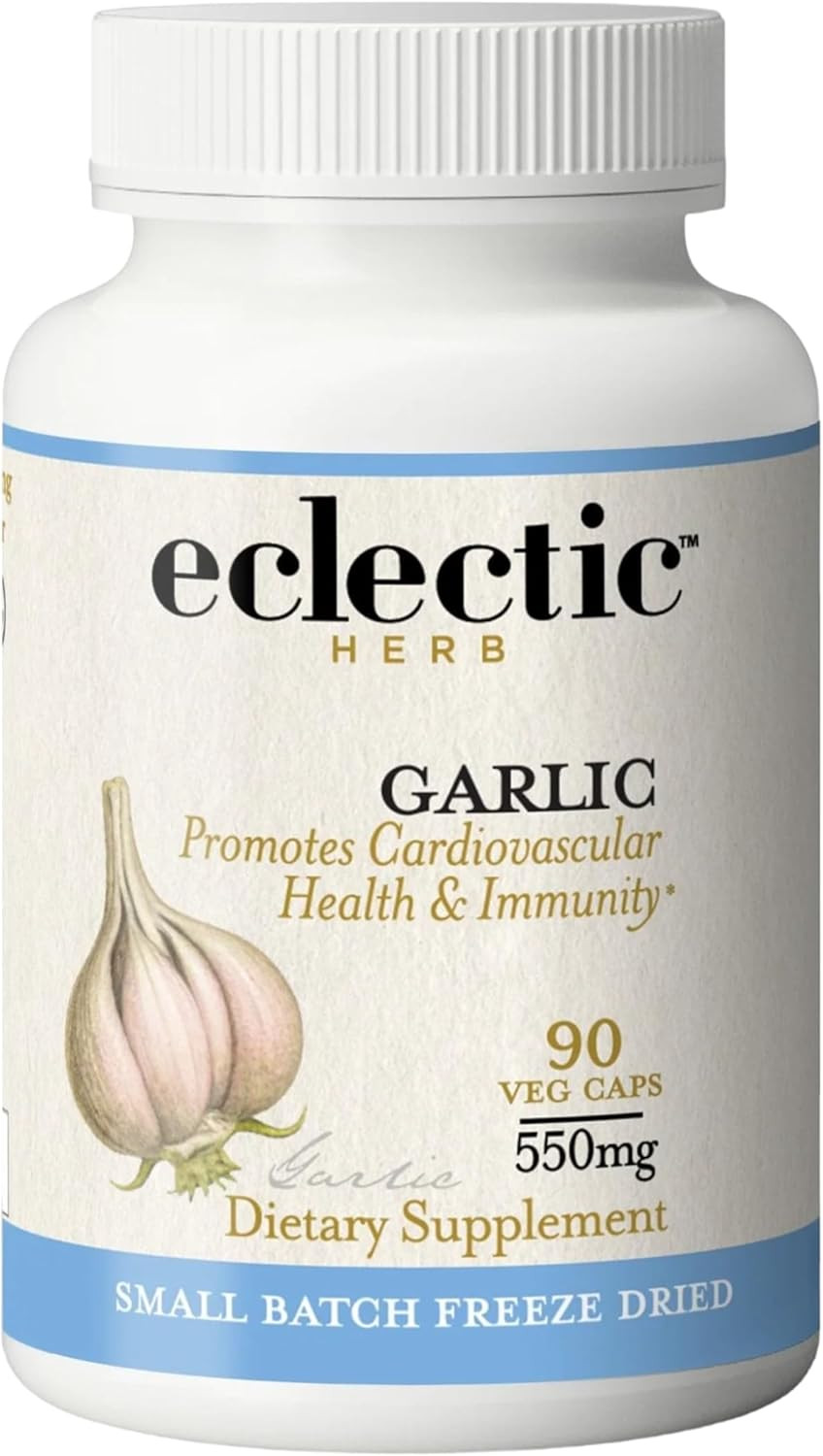 Eclectic Garlic 550 Mg Cog Fduv, Blue, 50 Count