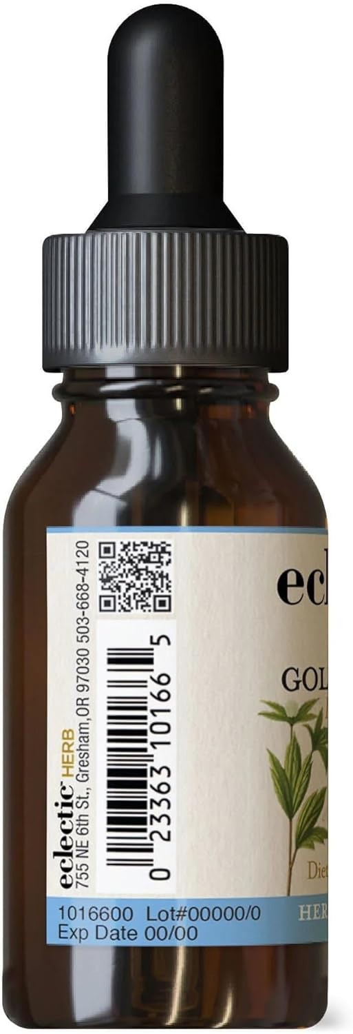 Eclectic Herb - Goldenseal Extract | Immune Support | Non-Gmo, Gluten-Free (1 Fl Oz | 30 Ml)