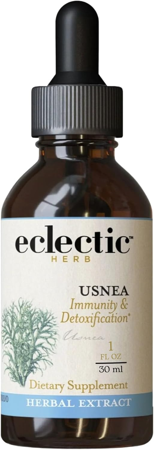 Eclectic Herb - Usnea Extract | Immune & Detox Support | Non-Gmo, Gluten-Free (1 Fl Oz | 30 Ml)