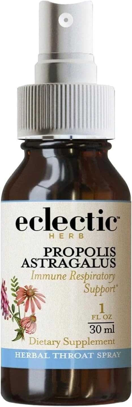 Eclectic Institute Propolis Astragalus Spray, Pink, 1 Fluid Ounce