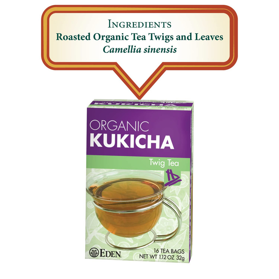 Eden Organic Kukicha Twig Tea, 1.12 Oz