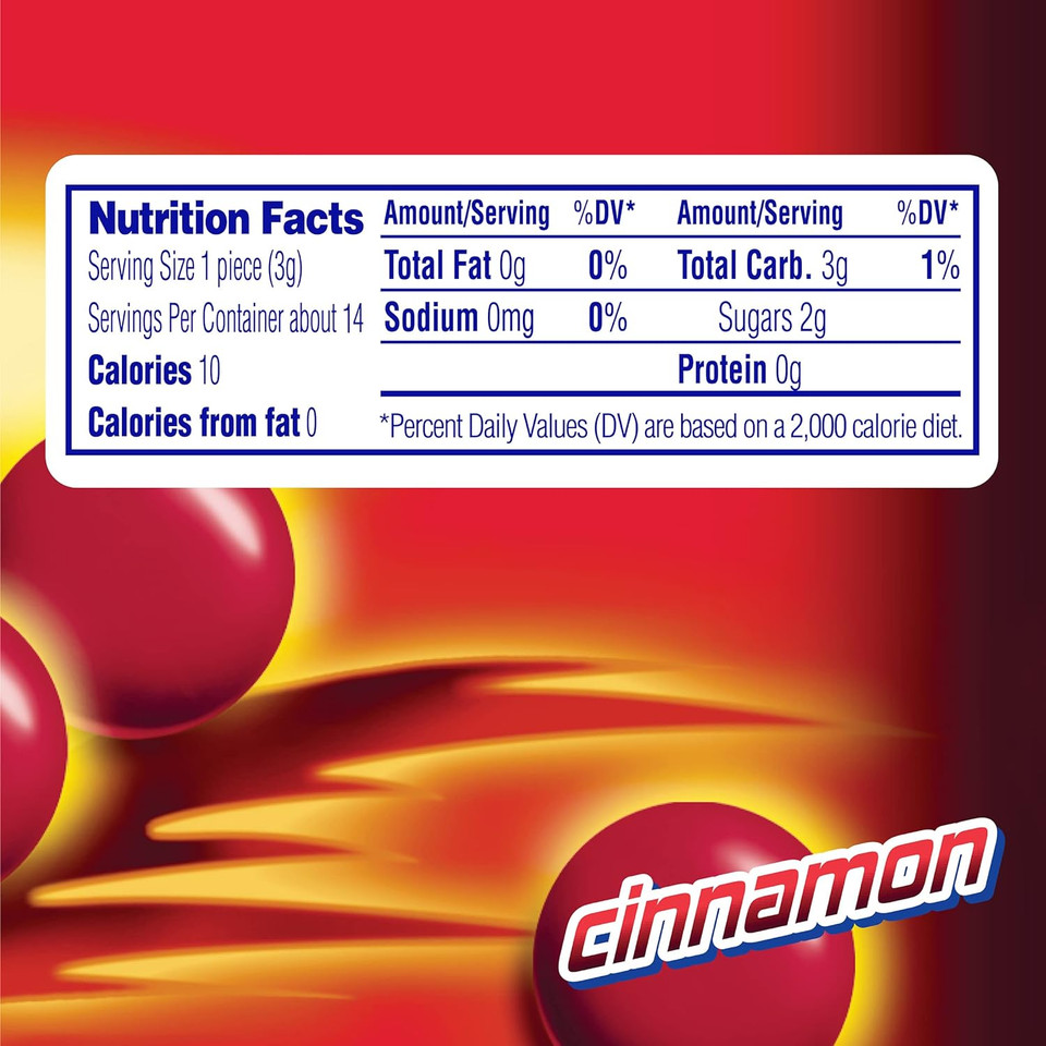 Mentos Candy, Mint Chewy Roll, Cinnamon, Non Melting, Party, 1.32 Oz(Pack Of 15)Cinnamon1.32 Ounce(Pack Of 15)