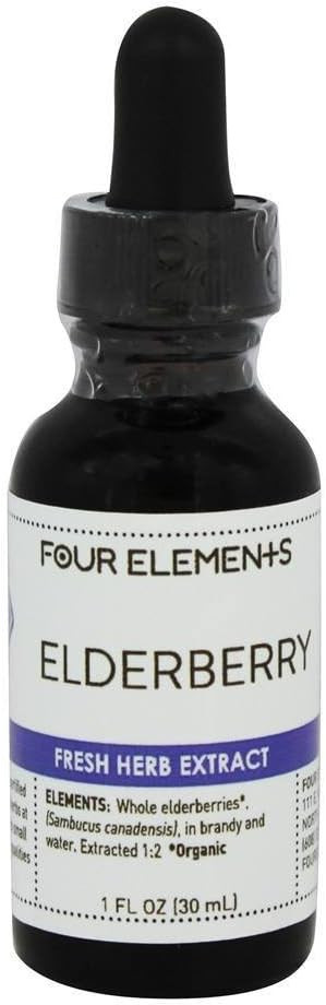 Elderberry Tincture 1 Oz Liquid