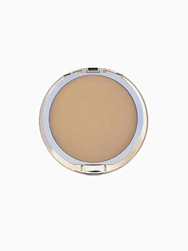 Emani Flawless Matte Powder Foundation Makeup For Sensitive Skin, Natural Mineral Foundation Compact With Buildable Coverage, Oil Control, Talc Free, Cruelty-Free & Vegan, Nude Beige