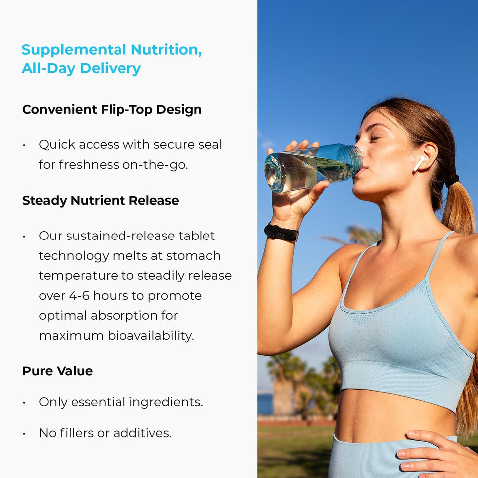 Endur-Vm - Without Iron  Sustained-Release Daily Multi-Vitamin - Vitamin A, Vitamin C, Vitamin D, Vitamin E, Vitamin B12 - Zinc For Immune Health Support + Calcium & More - 150 Tablets