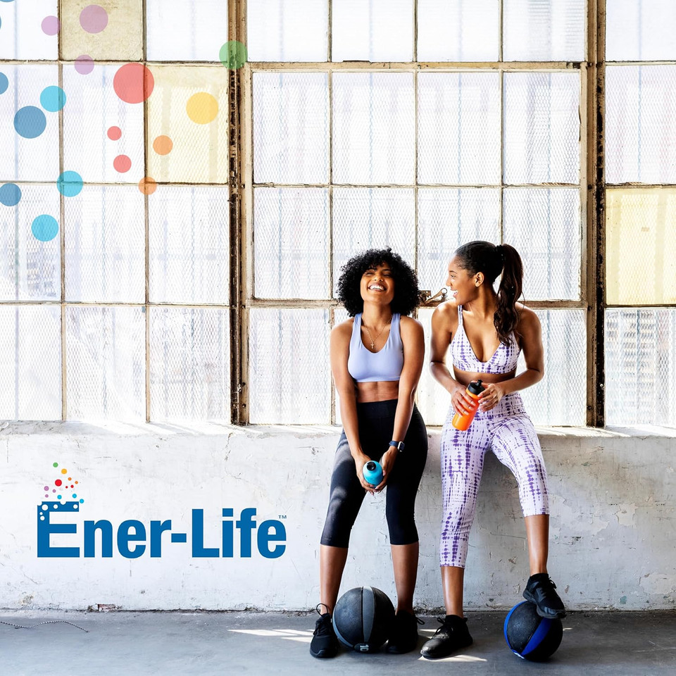 Ener-C Sugar Free Energy Mixed Berry Multivitamin Drink Mix Vitamin C 1000Mg & Electrolytes - Natural Immunity Support With Real Fruit Juice Powders Non-Gmo Vegan & Gluten Free - 30 Count