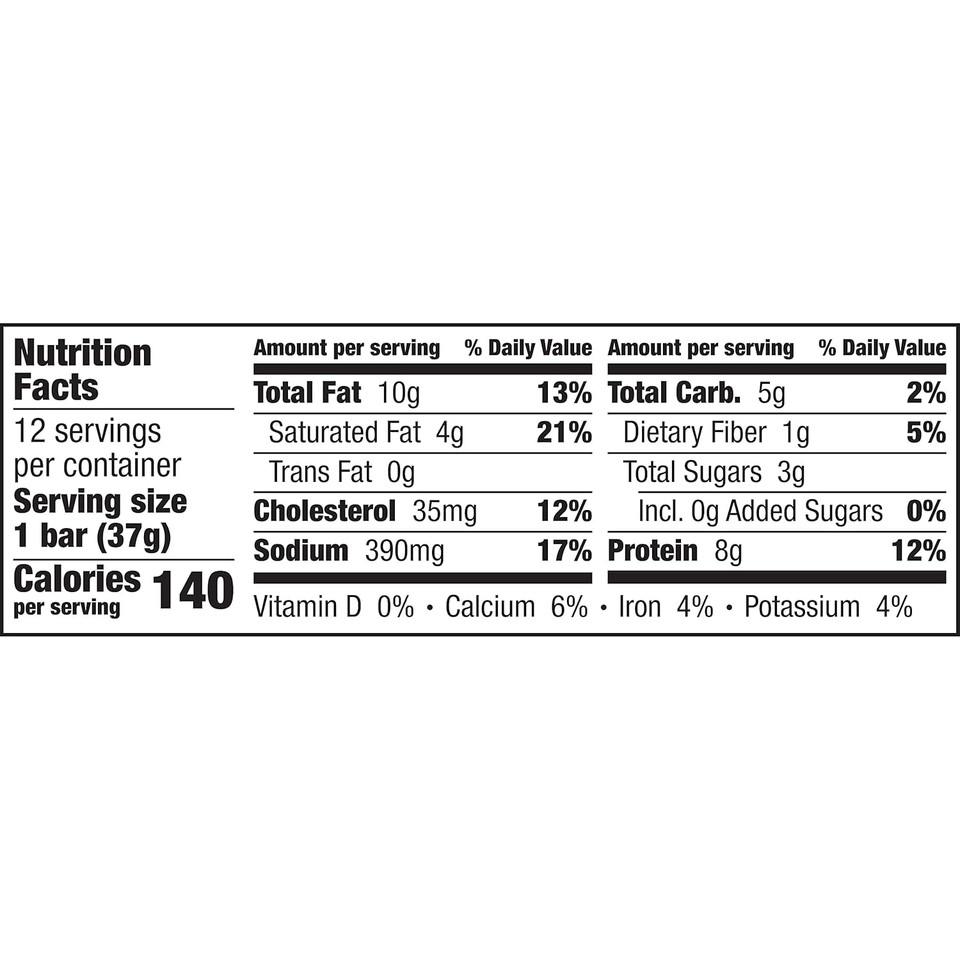Epic Bars, Chicken Sriracha, Keto And Paleo Friendly, Whole30 Approved, Gluten Free, 12 Count, 15.6 Oz