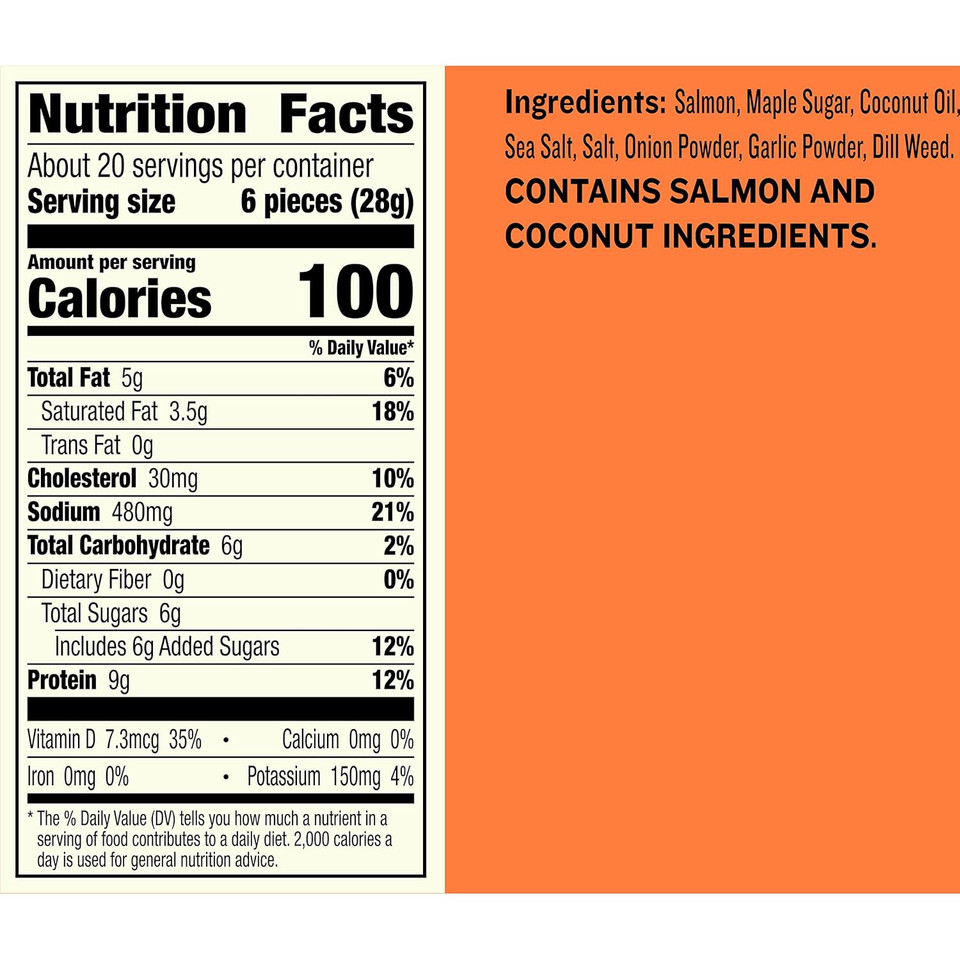 Epic Salmon Bites, Wild Caught, 8 Ct, 2.5 Oz Pouches