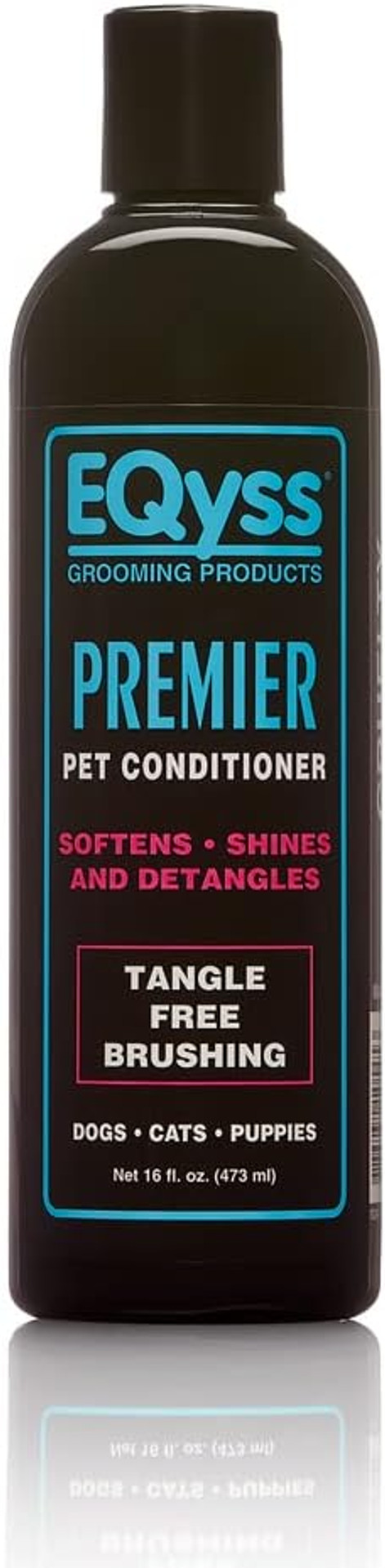 Eqyss Premier Pet Conditioner - Moisturizes, Softens, & Conditions Dry Coat & Hair, Detangles & Adds Shine - For All Dogs, Cats, Puppies (16 Oz)
