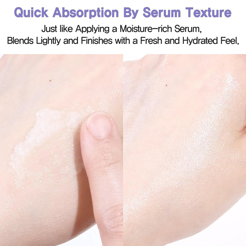 Espoir White Cast Zero Water Splash Sun Serum Spf50+ Pa+++ ¦ Hydrating And Moisturizing Serum Type Sunscreen For Daily Use ¦ Non-Oily Texture With Fresh Finish ¦ Easy-To-Use Pump Type Container