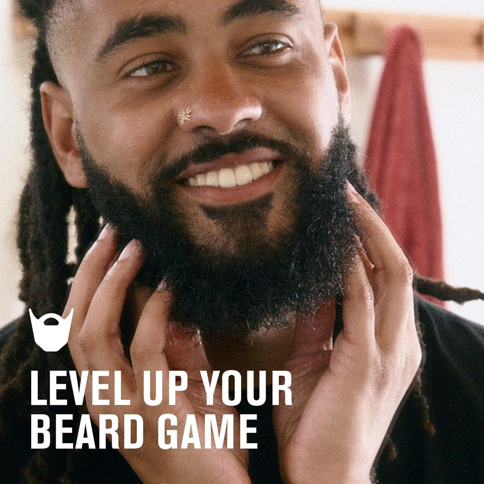 Every Man Jack Beard Oil & Beard Butter Bundle - Aged Bourbon Fragrance - Rejuvenates, Hydrates & Styles Dry Beards - Naturally Derived With Cocoa Butter And Shea Butter