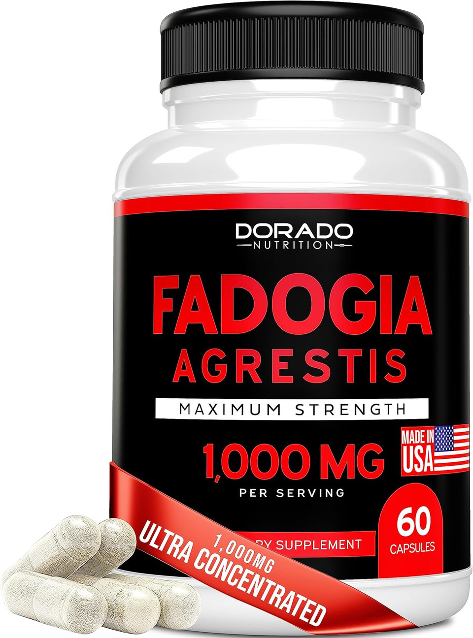 Fadogia Agrestis Extract (60 Count) Maximum Strength For Athletic Performance & Muscle Mass And Tongkat Ali For Men (120 Capsules) Longjack Tongkat Ali For Men'S Health & Vitality Support - Usa Made