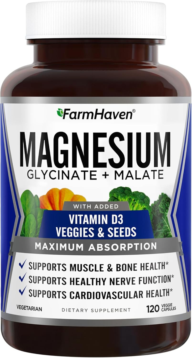 Farmhaven Magnesium Glycinate And Vitamin D3 K2