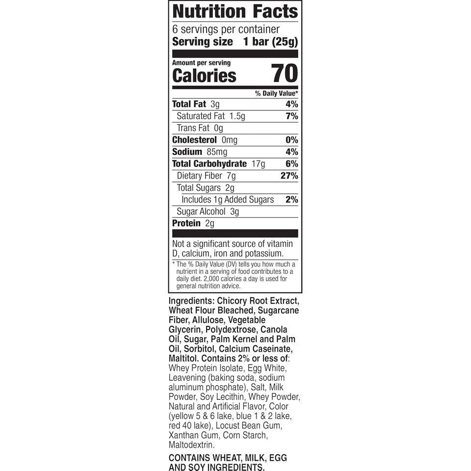 Fiber One Chewy Bars, Oats And Chocolate, 1.4 Oz, 16/Box