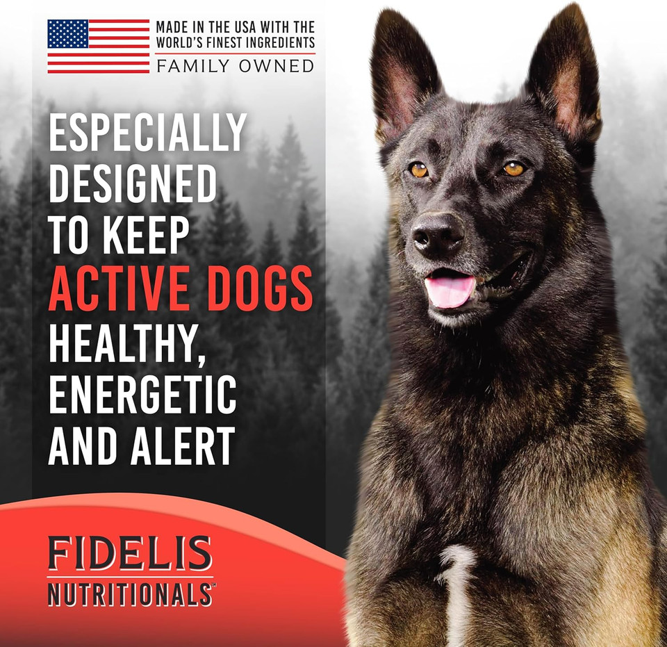 Fidelis Freeze Dried Raw Dry Dog Food For Small, Medium, Large Dogs, High Protein, Chicken, Blueberries, Superfoods, Omega 3, Grain Free, Kibble-Alternative, Adult & Puppy, Made In Usa, Beef, 8 Oz