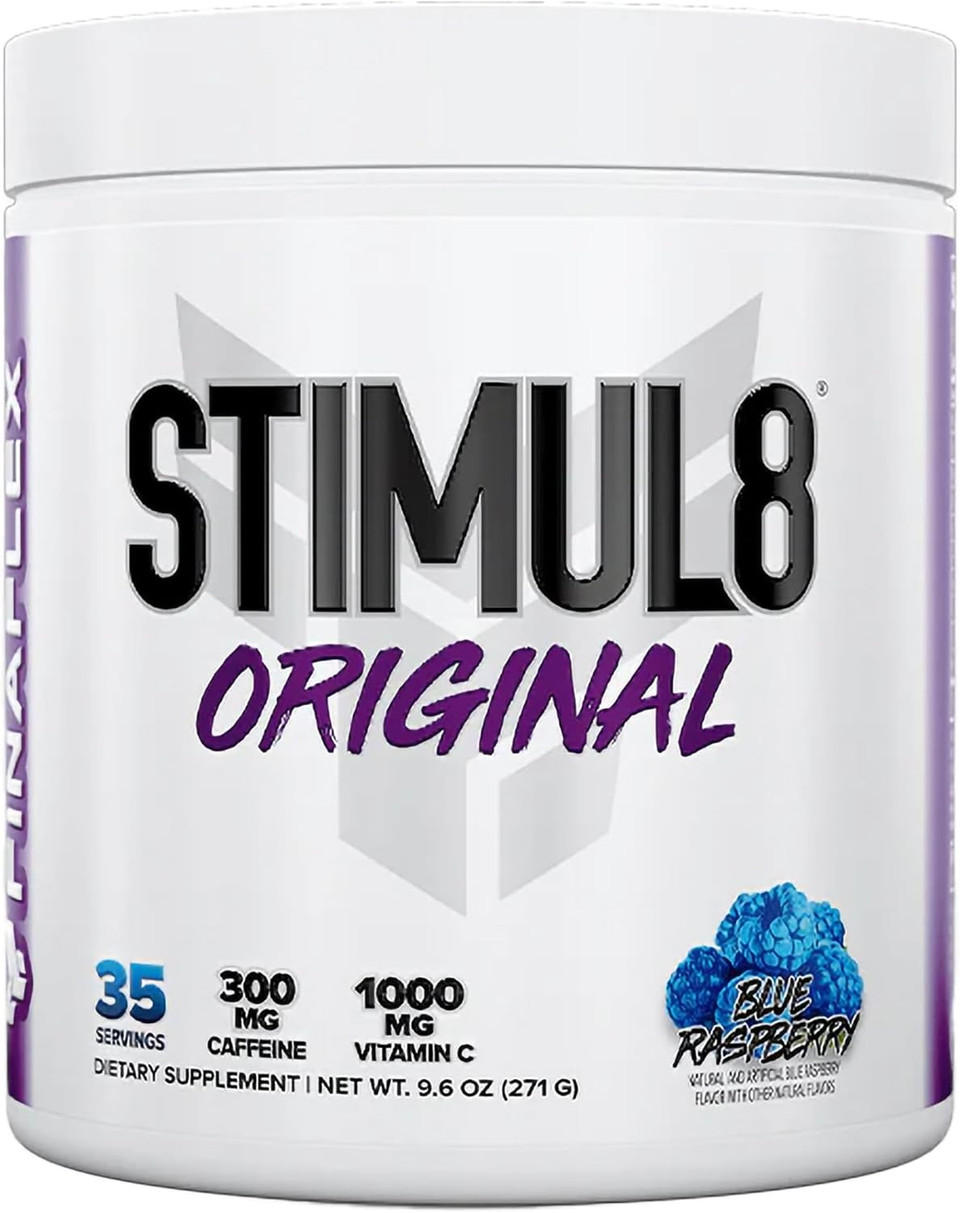 Finaflex Stimul8 Original Pre-Workout, Awesome Apple - Energy, Strength & Endurance For Men & Women - With Caffeine, Beta-Alanine & Vitamin C - 35 Servings