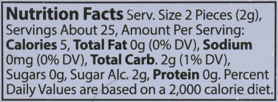 Ice Chips Sour Apple Candy, 1.76 Ounce