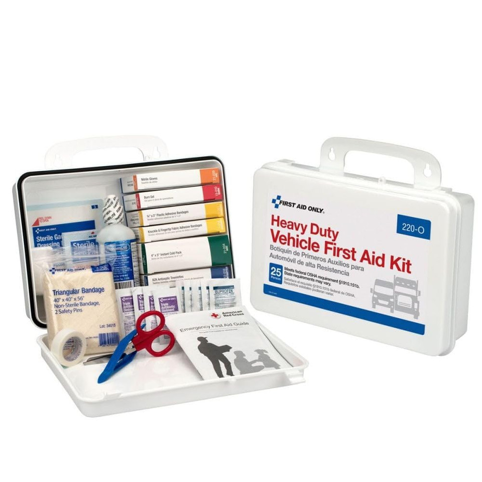 First Aid Only 85 Vehicle Bulk First Aid Kit (220-O)