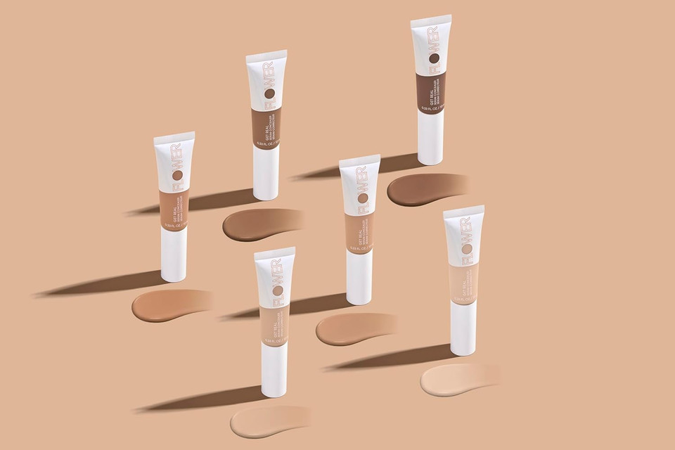 Flower Beauty By Drew Barrymore Get Real Serum Concealer - Brightens Skin + Blurs Blemishes - Hydrating Serum- Sand