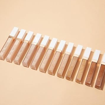 Flower Beauty By Drew Barrymore Light Illusion Full Coverage Concealer - Under Eye + Discoloration - Dark Circles, Blemishes, Fatigue - Seamless Blend (Ivory)