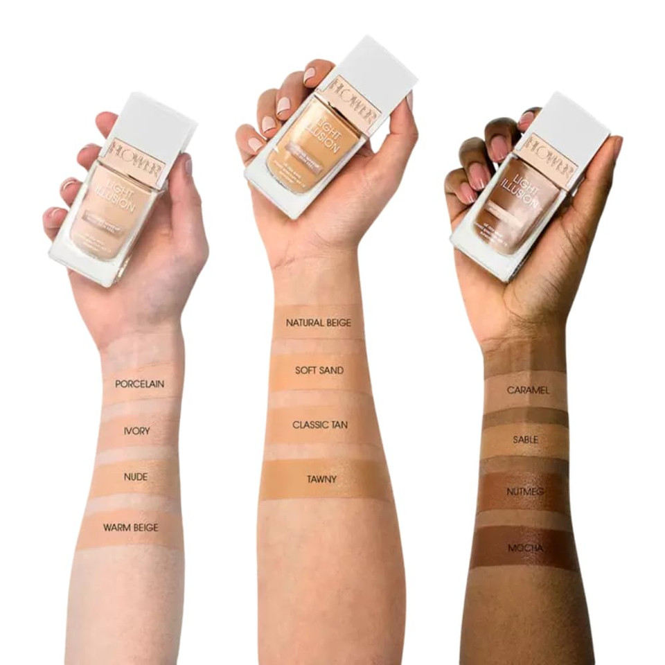 Flower Beauty Light Illusion Foundation (Sable)