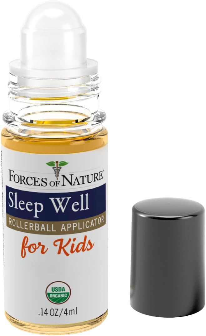 Forces Of Nature Sleep Support For Kids, Organic Formula, Non-Gmo, Helps Promote Restful Sleep, 4Ml