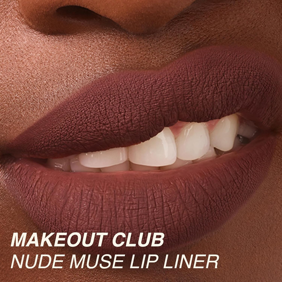 Freck Beauty Makeout Club Lip Liner  Creamy Precision Formula, Long-Wearing, Smooth Application, Naturally Defined Finish, Designed To Pair With Soft Blur Lipstick | Shade 06 (Rich Chocolate Brown)