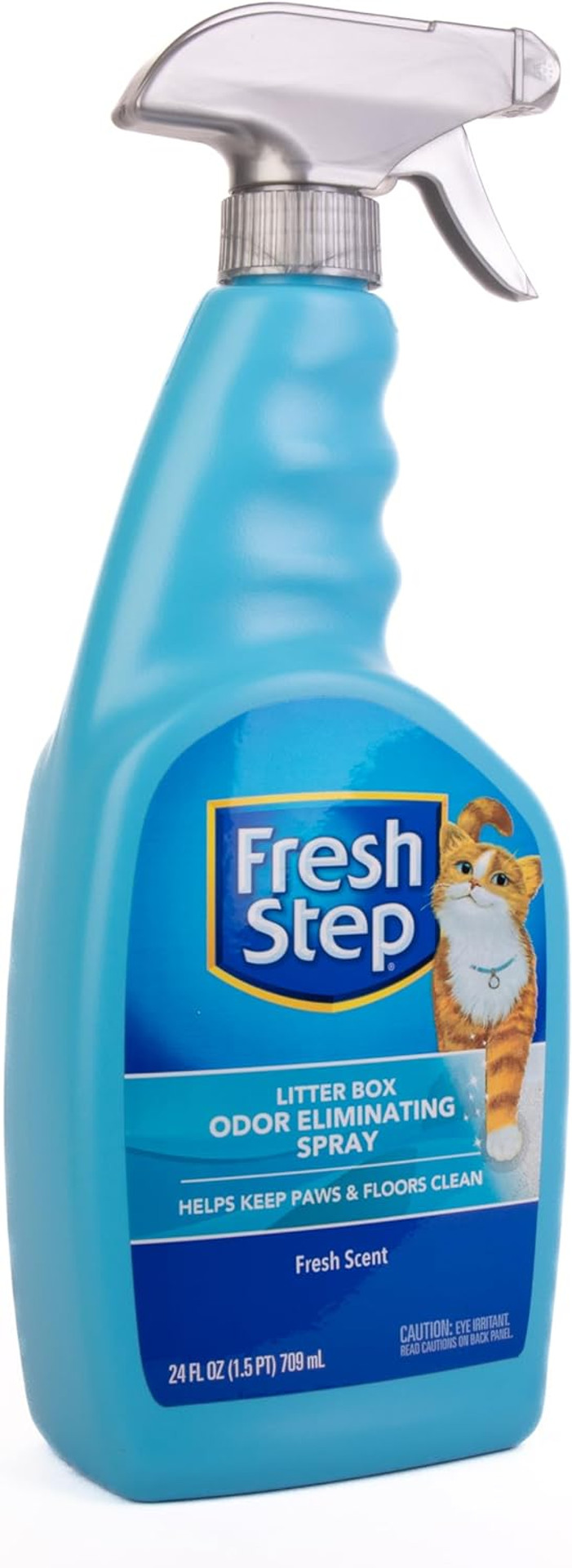 Fresh Step Cat Litter Box Odor Eliminating Spray - Deodorizer For Cats - Odor Neutralizing- 24 Ounces
