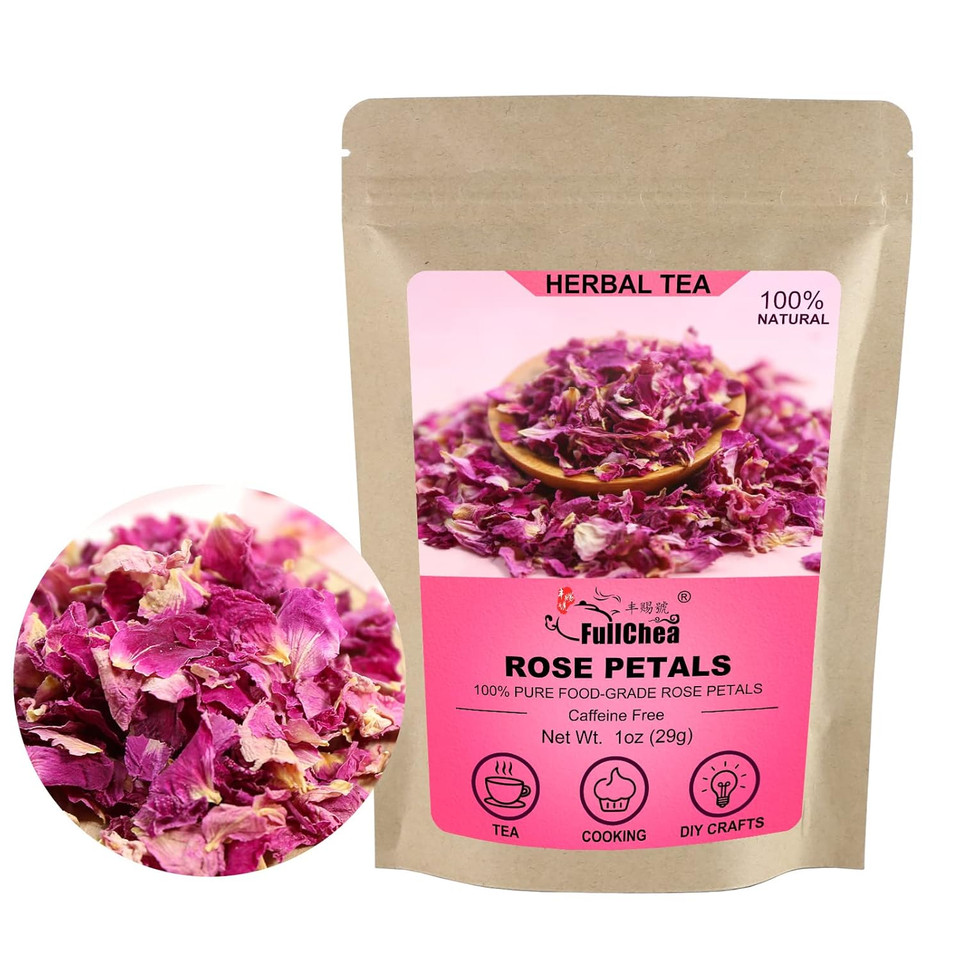 Fullchea - 100% Pure Natural Dried Mugwort Herb Loose Leaf - 4Oz/114G - Superior Dried Mugwort Tea - Sulfur-Free - Non-Gmo - Caffeine-Free - Help Lucid Dream