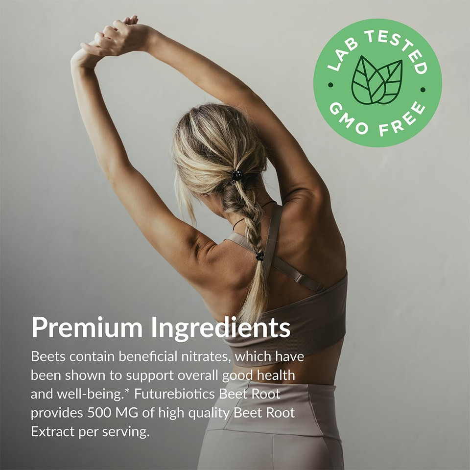 Futurebiotics Beet Root Extra Strength, Non-Gmo, 120 Vegetarian Tablets