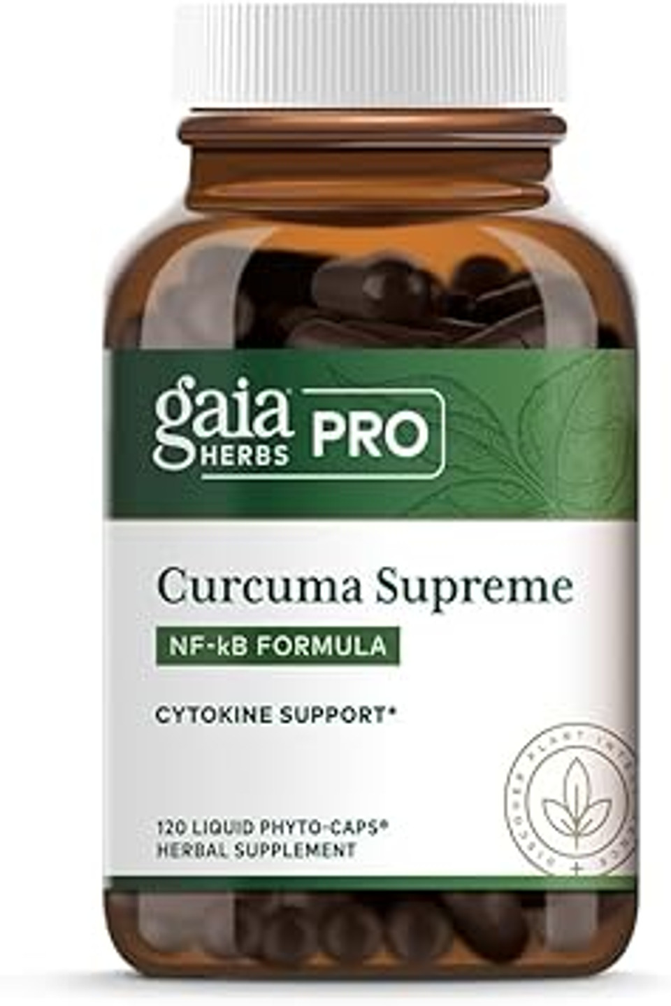 Gaia Herbs Pro Curcuma Supreme Nf-Kb Formula - Immune Support Supplement - Contains Turmeric Extract & Black Pepper Extract - 120 Liquid Phyto-Caps