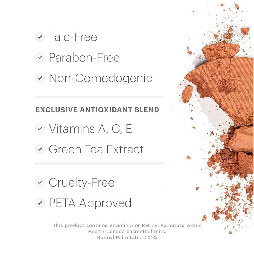 Glo Skin Beauty Pressed Base Powder Foundation Makeup (Cocoa Light) - Flawless Coverage For A Radiant Natural, Second-Skin Finish