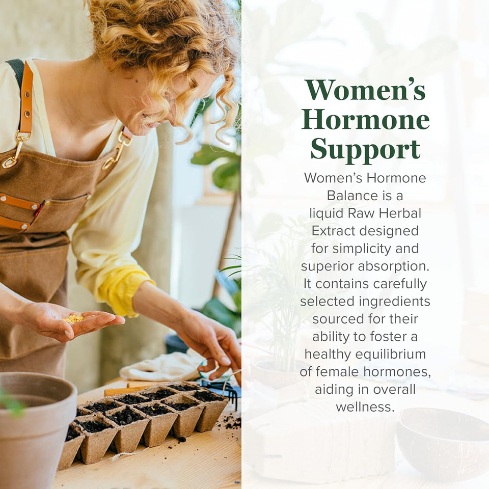 Global Healing Center - Women'S Hormone Balance Female Fuzion Organic Liquid Supplement Drops - Superior Vitality, Healthy Libido, Natural Sensual Response, Support Mood & Promote Metabolism Wellness