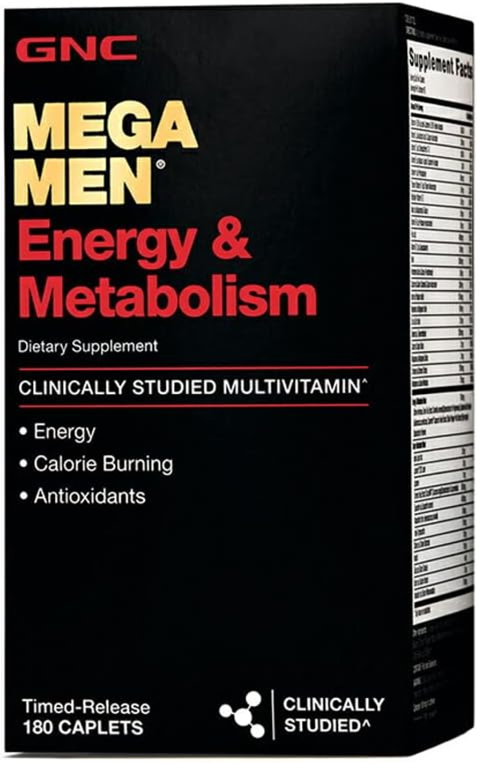 Gnc Mega Men Energy & Metabolism Dietary Supplement Capsule