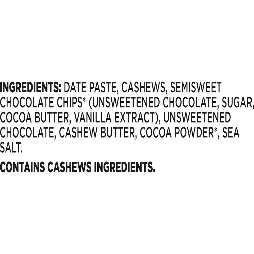 Lã£ÂRabar Double Chocolate Truffle, Gluten Free Vegan Fruit & Nut Bars, 8 Ct8 Count (Pack Of 1)