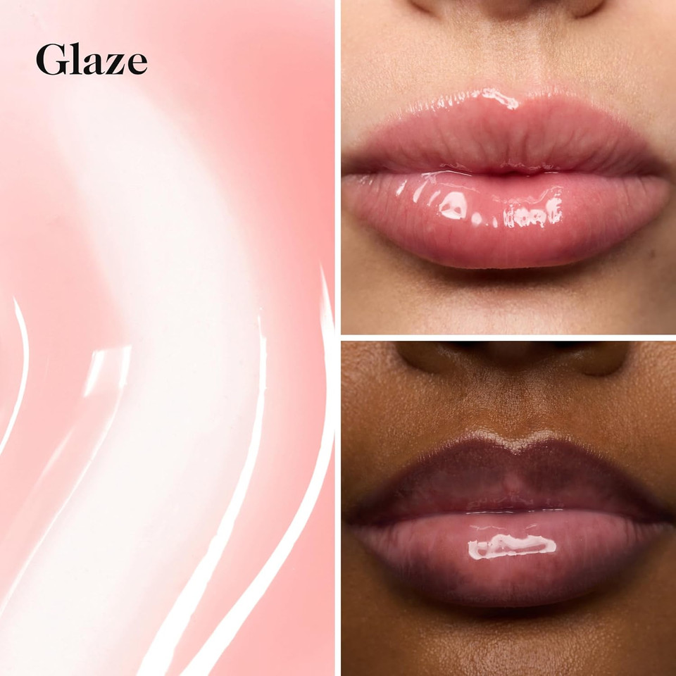 Goop Beauty Hydra-Barrier Gel Gloss | Hydrating Lip Gloss To Moisturize & Plump Lips | Hyaluronic Acid & Vitamin E | Tulip - Sheer Hot Pink | 0.13 Oz