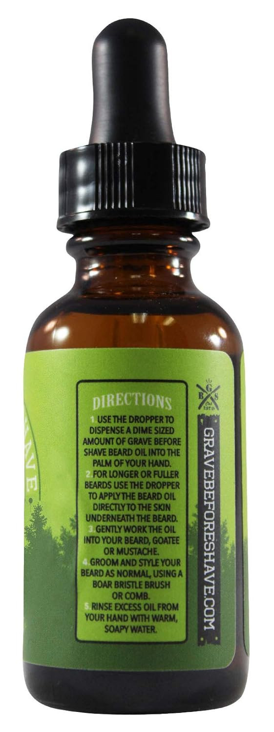 Grave Before Shave Beard Oil The Outdoorsman Blend