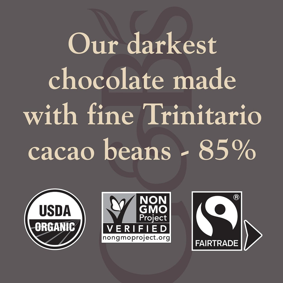 Green & Black'S Organic Dark Chocolate Bar, 85% Cacao, 10 - 3.17 Oz Bars