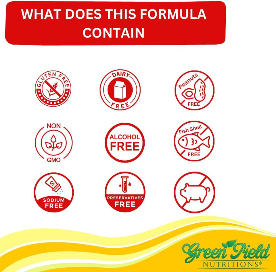 Greenfield Nutritions Halal Vitamin B12 1000Mcg - Cherry Flavored Fast Absorption 60 Sublingual B12 Tablets - Natural B12 Halal Vitamins, Supports Brain, Blood Cell Health And Energy Metabolism