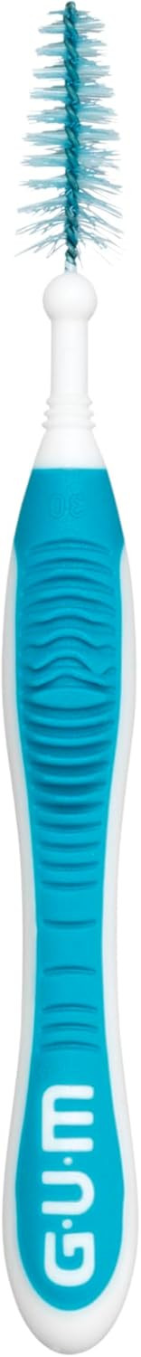 Gum Proxabrush Go-Betweens - Wide - Interdental Brushes - Soft Bristled Dental Picks For Plaque Removal & Gum Health - Safe For Braces & Dental Devices, 10 Count