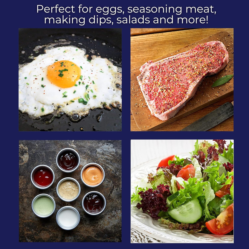 Habanero Sea Salt, Spicy Seasoning Salt Infused With Real Habaneros Peppers, Sal Picante De Habanero, 5 Oz Pouch