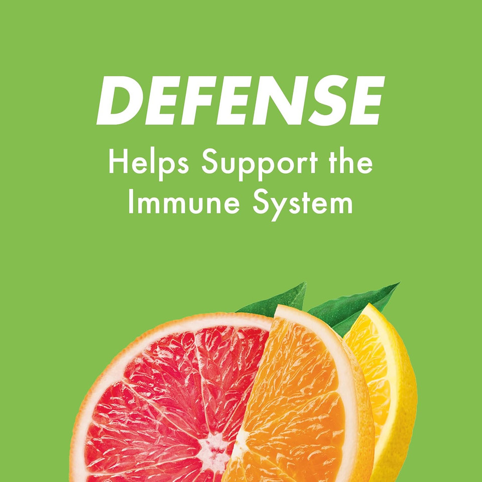 Halls Defense Assorted Citrus Vitamin C Drops, Dietary Supplement Drops, 30 Drops