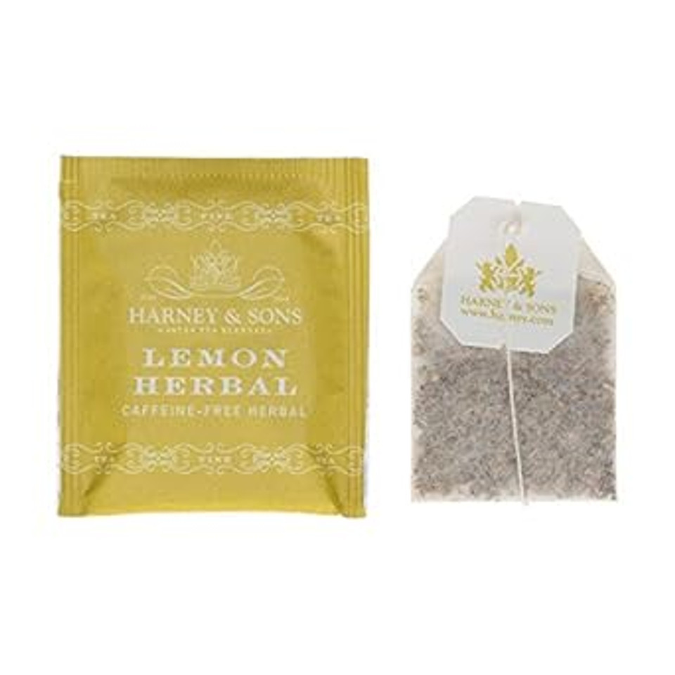 Harney & Sons Herbal Tea, Lemon, 50 Tea Bags